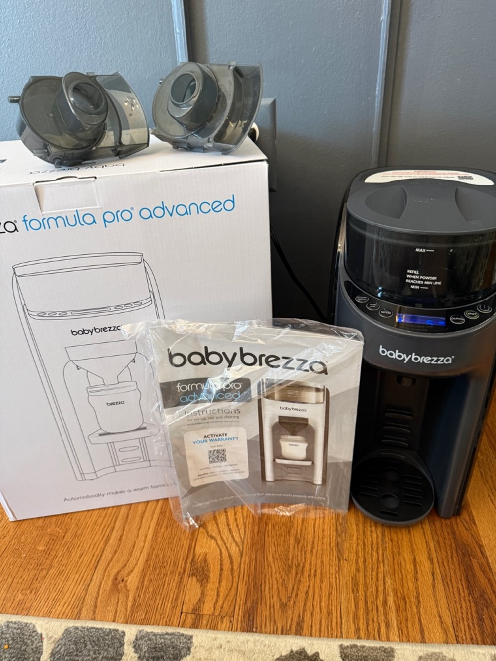 Baby Brezza Formula Pro Advanced - Charcoal